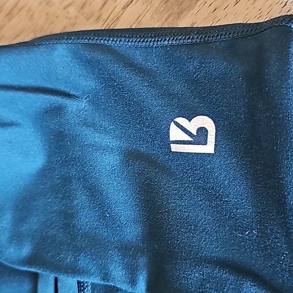 Buffbunny Ivy Crop Sports Bra Size Medium Dark Teal - Picture 3 of 8